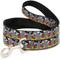 Show in main carousel: Buckle-Down Mickey Mouse Glasses Poses Polyester Dog Leash, Grey, 6-ft long, 1-in wide slide 1 of 6