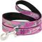 Show in main carousel: Buckle-Down Mattel Barbie Beach Cowgirl Icons Collage Polyester Dog Leash, Pink, 4-ft long, 1-in wide slide 1 of 6