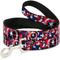 Show in main carousel: Buckle-Down Marvel Comics Captain America Shield Digital Camo Polyester Dog Leash, Red, 6-ft long, 1-in wide slide 1 of 6