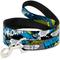 Show in main carousel: Buckle-Down DC Comics Batman Scene Polyester Dog Leash, Blue, 6-ft long, 1-in wide slide 1 of 7