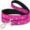 Show in main carousel: Buckle-Down Mattel Barbie Ponytail Silhouette Icon Scattered Polyester Dog Leash, Pink, 6-ft long, 1-in wide slide 1 of 6