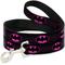 Show in main carousel: Buckle-Down DC Comics Batman Shield Chain-Link Polyester Dog Leash, Pink, 4-ft long, 1-in wide slide 1 of 6