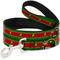 Show in main carousel: Buckle-Down DC Comics Robin Action Pose Logo Stripe Polyester Dog Leash, 6-ft long, 1-in wide slide 1 of 6