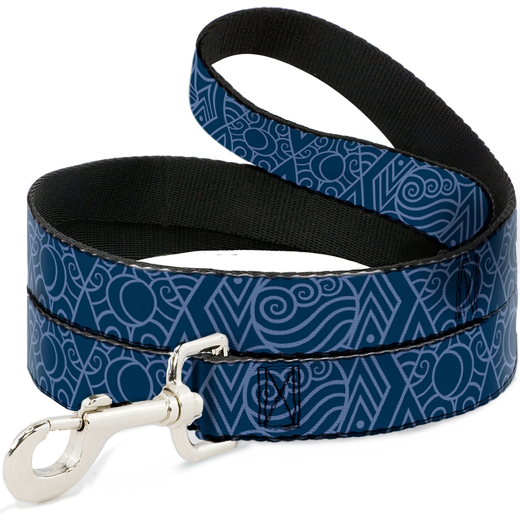 Buckle-Down Buckle-Down Avatar Last Airbender Water Element Symbol Polyester Dog Leash, 4-ft long, 1-in wide