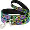 Show in main carousel: Buckle-Down Funky Alien Flowers Polyester Dog Leash, multi, 6-ft long, 1-in wide slide 1 of 6