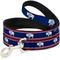 Show in main carousel: Buckle-Down Wyoming Flag Polyester Dog Leash, Blue, 4-ft long, 1-in wide slide 1 of 7