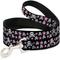 Show in main carousel: Buckle-Down Skulls Stars Polyester Dog Leash, Pink, 4-ft long, 1-in wide slide 1 of 6