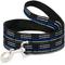 Show in main carousel: Buckle-Down Thin Blue Line Flag Weathered Polyester Dog Leash, Black, 4-ft long, 1-in wide slide 1 of 7