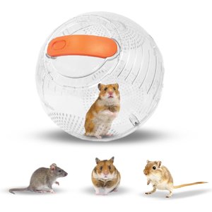Happy Habitats 7-in Roam Hamster Excerise Ball, Clear