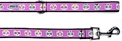 The Worthy Dog Skeletons Dog Leash, Purple, Large: 5-ft long, 1-in wide slide 2 of 2