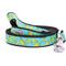 Show in main carousel: The Worthy Dog Go Bananas Dog Leash, Blue, Large: 5-ft long, 1-in wide slide 1 of 4