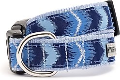 The Worthy Dog Ombre Dog Collar, Blue, Large: 14 to 20-in neck, 1-in wide