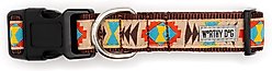 The Worthy Dog Santa Fe Dog Collar, Brown, Large: 14 to 20-in neck, 1-in wide slide 2 of 4