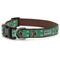 Show in main carousel: The Worthy Dog Football Field Dog Collar, Green, X-Small: 5 to 11-in neck, 1/2-in wide slide 4 of 4