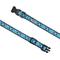 Show in main carousel: The Worthy Dog Bias Plaid Dog Collar, Blue, Large: 14 to 20-in neck, 1-in wide slide 4 of 5