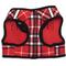 Show in main carousel: The Worthy Dog Plaid Sidekick Dog Harness, Red, Small: 15 to 18-in chest slide 2 of 7