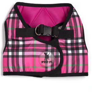 The Worthy Dog Plaid Sidekick Dog Harness, Pink, Large: 21 to 24-in chest