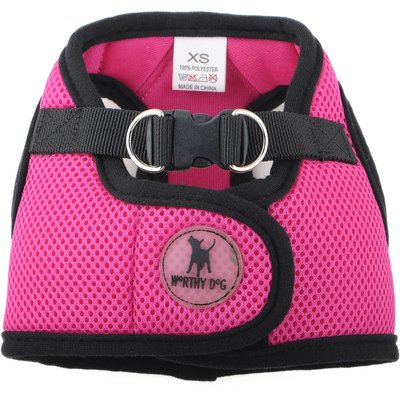 The Worthy Dog The Worthy Dog Sidekick Dog Harness, Pink, Small: 15 to 18-in chest