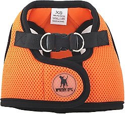The Worthy Dog Sidekick Dog Harness, Orange, XX-Small: 11 to 13-in chest