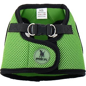 The Worthy Dog Sidekick Dog Harness, Green, XX-Small: 11 to 13-in chest