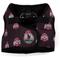 Show in main carousel: The License House Ohio State Printed Sidekick Harness, Black, X-Small: 13 to 15-in chest slide 1 of 3