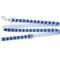 Show in main carousel: The Worthy Dog Ombre Dog Leash, Blue, Large: 5-ft long, 1-in wide slide 2 of 3