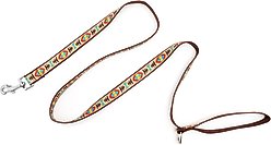 The Worthy Dog Santa Fe Dog Leash, Brown, Large: 5-ft long, 1-in wide slide 2 of 3