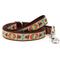 Show in main carousel: The Worthy Dog Santa Fe Dog Leash, Brown, Large: 5-ft long, 1-in wide slide 1 of 3