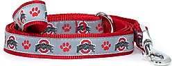 The License House Ohio State Athletic O Paw Print Lead, Red, Small: 5-ft long, 5/8-in wide