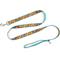 Show in main carousel: The Worthy Dog Falling Leaves Dog Leash, Red, Large: 5-ft long, 1-in wide slide 2 of 3