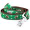 Show in main carousel: The Worthy Dog Football Field Dog Leash, Green, Small: 5-ft long, 5/8-in wide slide 1 of 3