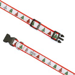 The Worthy Dog Woodlands Dog Collar, Gray, X-Large: 17 to 23-in neck, 1-in wide slide 2 of 6
