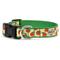 Show in main carousel: The Worthy Dog Tomatoes Dog Collar, Green, Large: 14 to 20-in neck, 1-in wide slide 2 of 4