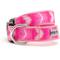 Show in main carousel: The Worthy Dog Ombre Dog Collar, Pink, Medium: 11 to 17-in neck, 1-in wide slide 1 of 3