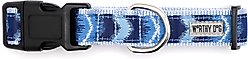 The Worthy Dog Ombre Dog Collar, Blue, Small: 8 to 14-in neck, 5/8-in wide slide 2 of 3