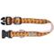 Show in main carousel: The Worthy Dog Pumpkin Patch Dog Collar, Brown, Small: 8 to 14-in neck, 5/8-in wide slide 3 of 3