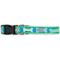 Show in main carousel: The Worthy Dog Preppy Bones Dog Collar, Blue, Large: 14 to 20-in neck, 1-in wide slide 3 of 5