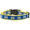 Show in main carousel: The Worthy Dog Cheers! Dog Collar, Blue, Medium: 11 to 17-in neck, 1-in wide slide 5 of 6