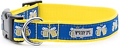 The Worthy Dog Cheers! Dog Collar, Blue, Small: 8 to 14-in neck, 5/8-in wide slide 2 of 6