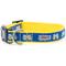 Show in main carousel: The Worthy Dog Cheers! Dog Collar, Blue, Medium: 11 to 17-in neck, 1-in wide slide 4 of 6