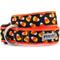 Show in main carousel: The Worthy Dog Candy Corn Dog Collar, Black, Large: 14 to 20-in neck, 1-in wide slide 1 of 1