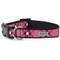 Show in main carousel: The Worthy Dog Bias Plaid Dog Collar, Pink, Large: 14 to 20-in neck, 1-in wide slide 2 of 4
