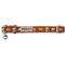 Show in main carousel: The Worthy Dog Pumpkin Spice Cat Collar, Brown 9 to 11-in neck, 1/2-in wide slide 2 of 4