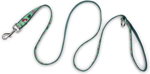 Show full view: The Worthy Dog Sushi Dog Leash, Green, Small: 5-ft long, 5/8-in wide slide 4 of 5
