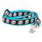 Show in main carousel: The Worthy Dog Skeletons Dog Leash, Black, Large: 5-ft long, 1-in wide slide 1 of 3