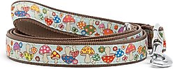 The Worthy Dog Mushrooms Dog Leash, Green, Large: 5-ft long, 1-in wide