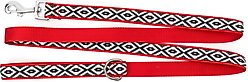 The Worthy Dog Kilim Dog Leash, Black, Small: 5-ft long, 5/8-in wide slide 2 of 3