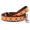 Show in main carousel: The Worthy Dog Fall Check Dog Leash, Brown, Small: 5-ft long, 5/8-in wide slide 1 of 3