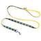 Show in main carousel: The Worthy Dog Cheers! Dog Leash, Blue, Large: 5-ft long, 1-in wide slide 5 of 6