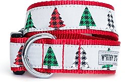 The Worthy Dog Woodlands Dog Collar, Gray, Small: 8 to 14-in neck, 5/8-in wide